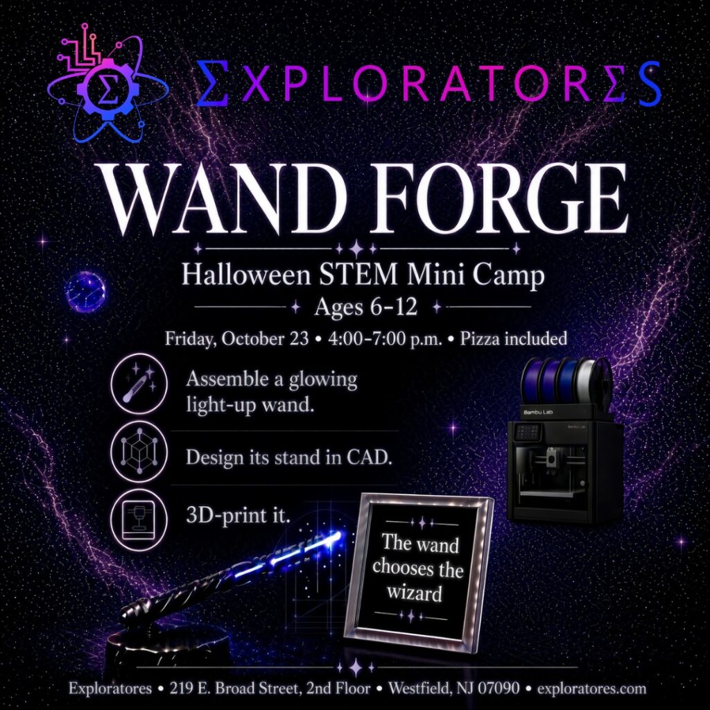 Exploratores STEM Camp. Wand Force
